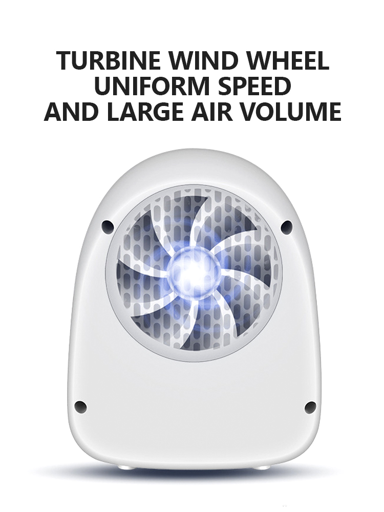 portable fan heater for office home
